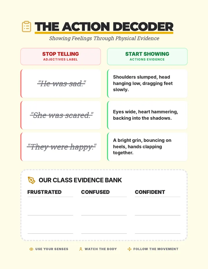 Action Decoder Anchor Chart
