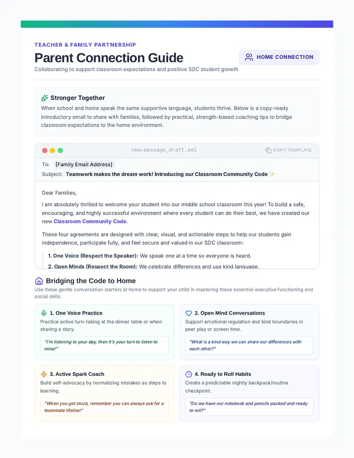 Parent Connection Guide