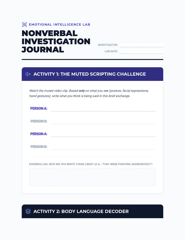 Nonverbal Investigation Journal