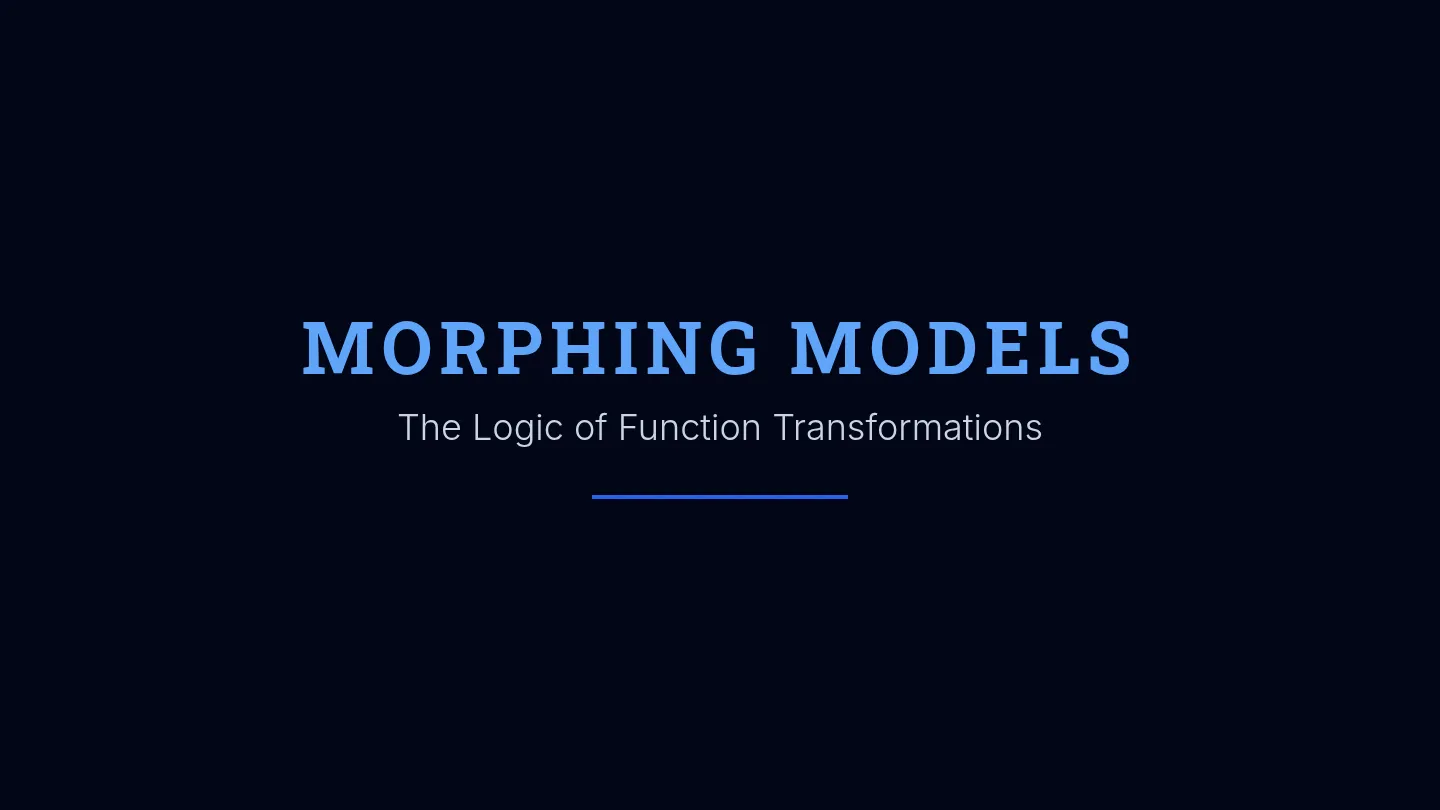 Morphing Models Slides