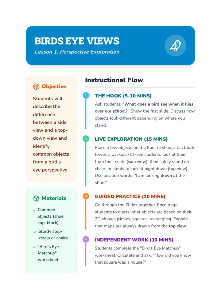 Birds Eye Teacher Guide