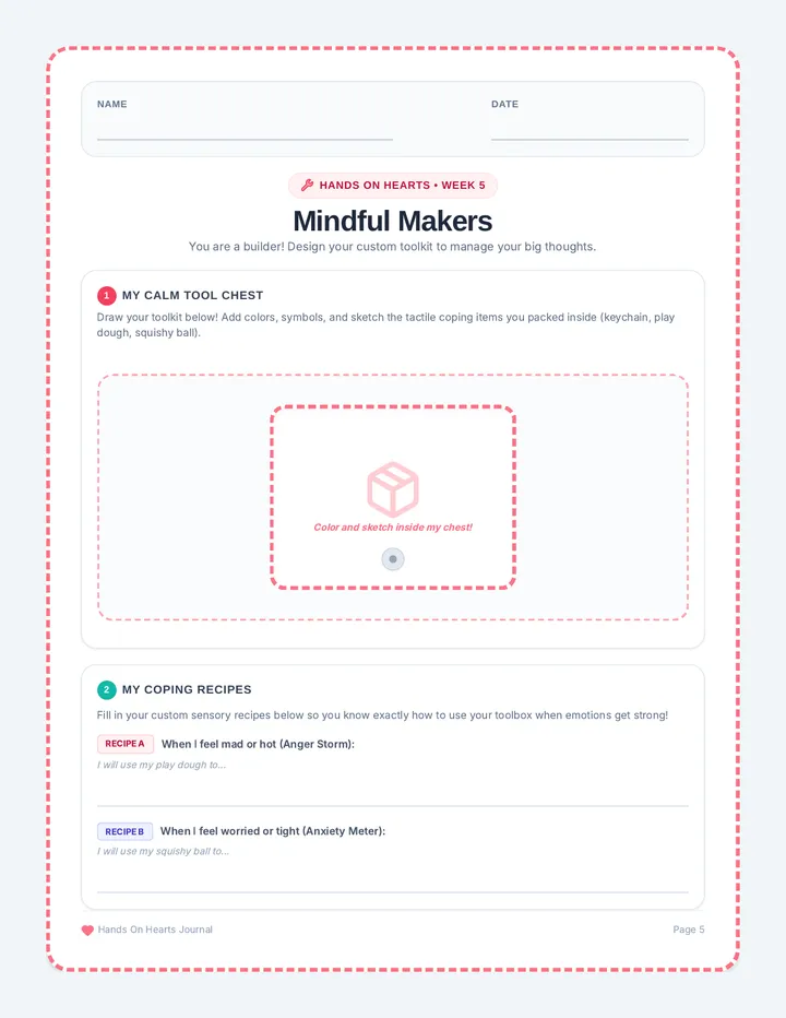 Mindful Makers Student Journal