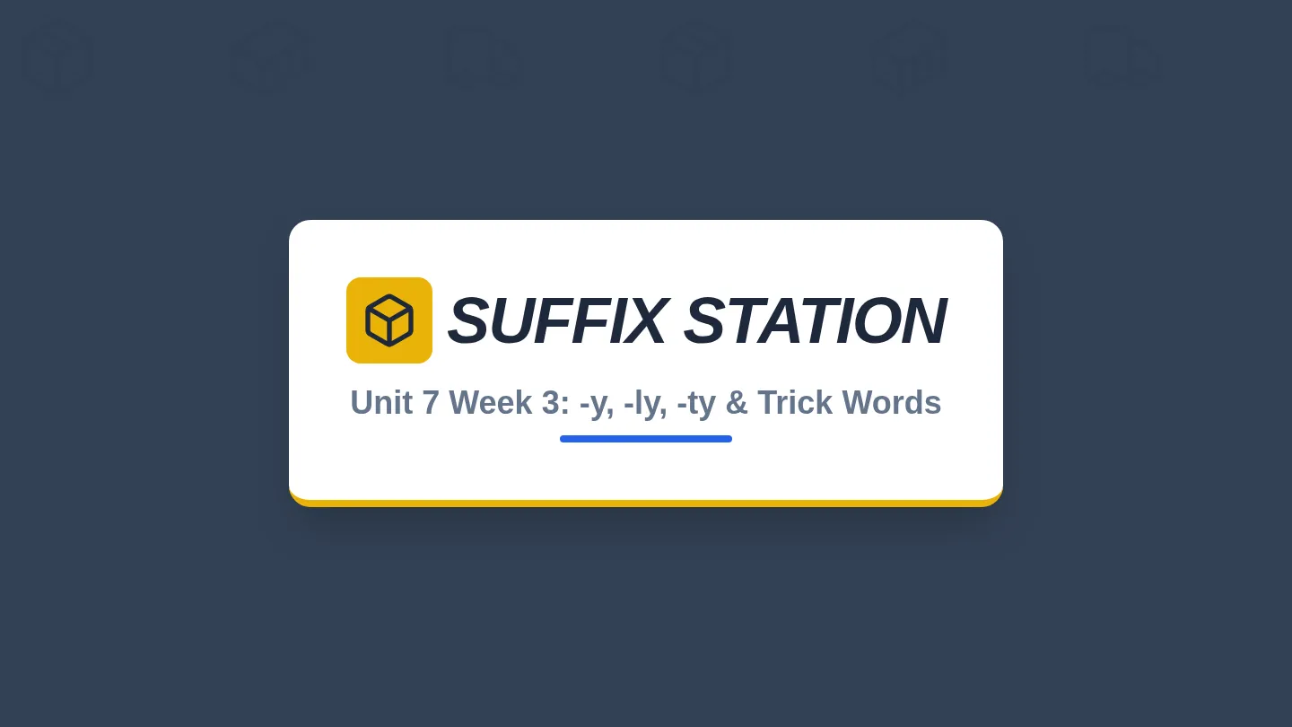 Suffix Station Slides