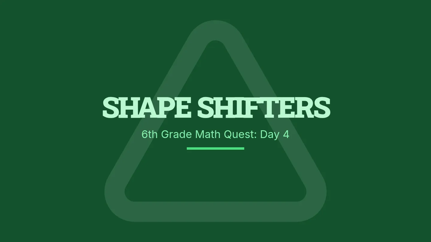 Shape Shifters Slides