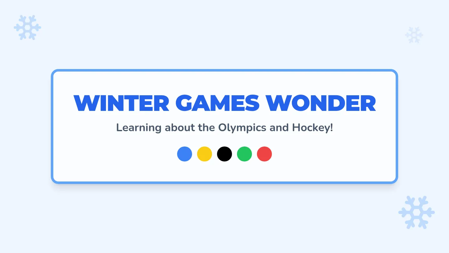 Winter Games Slides