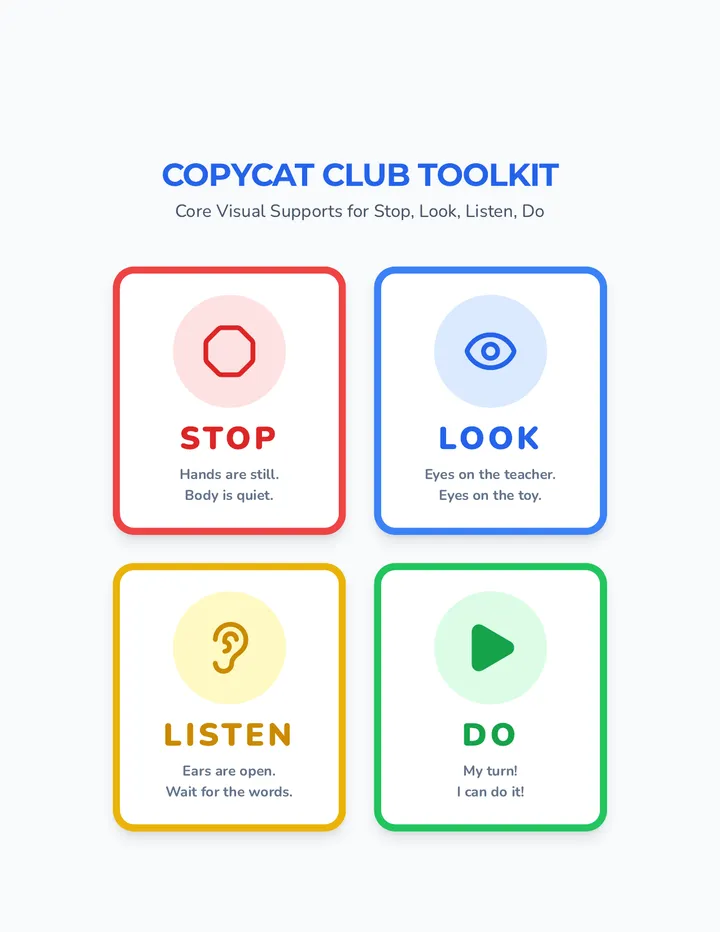 Copycat Club Toolkit Visuals