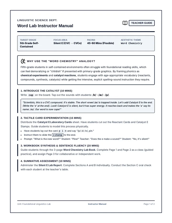 Word Lab Instructor Manual