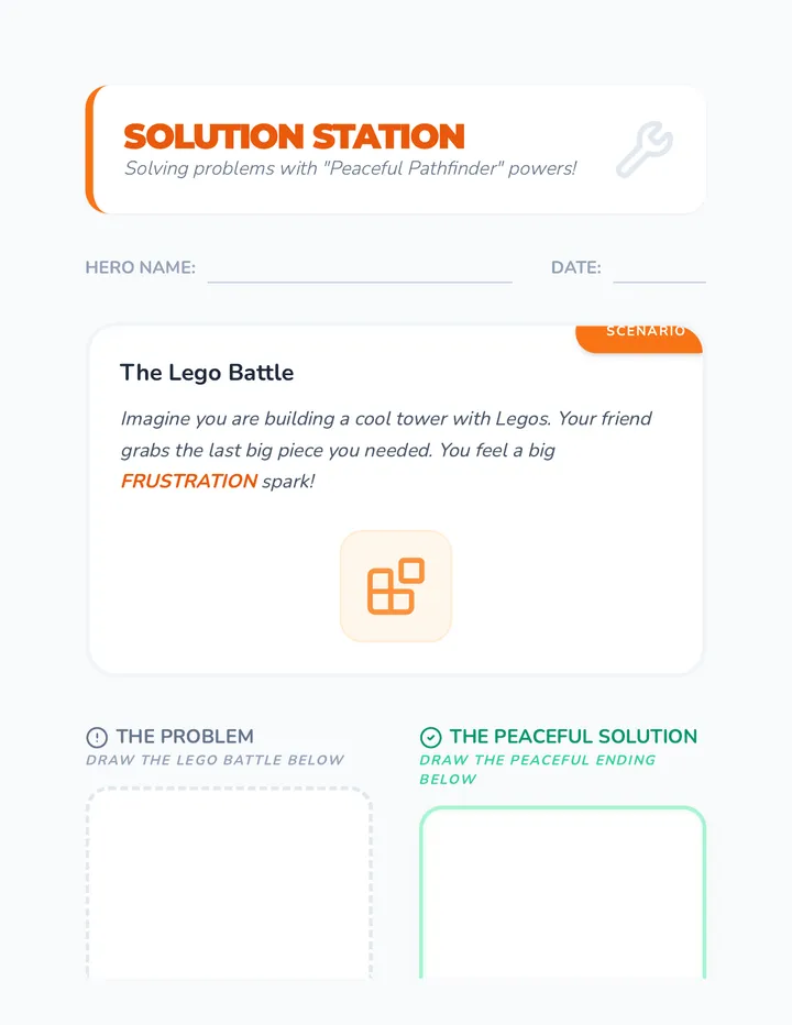 Solution Station Worksheet