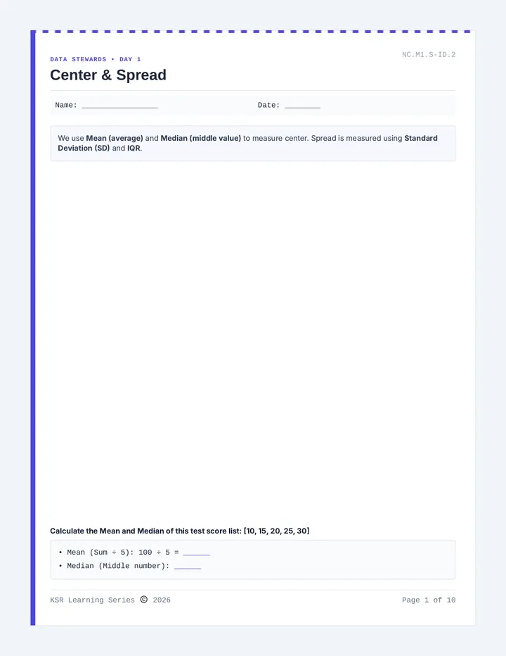 Data Stewards Workbook
