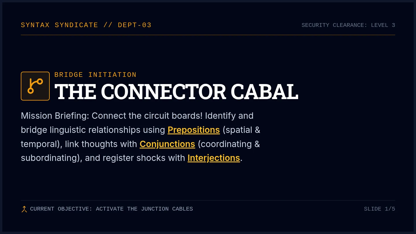 Connector Cabal Slides