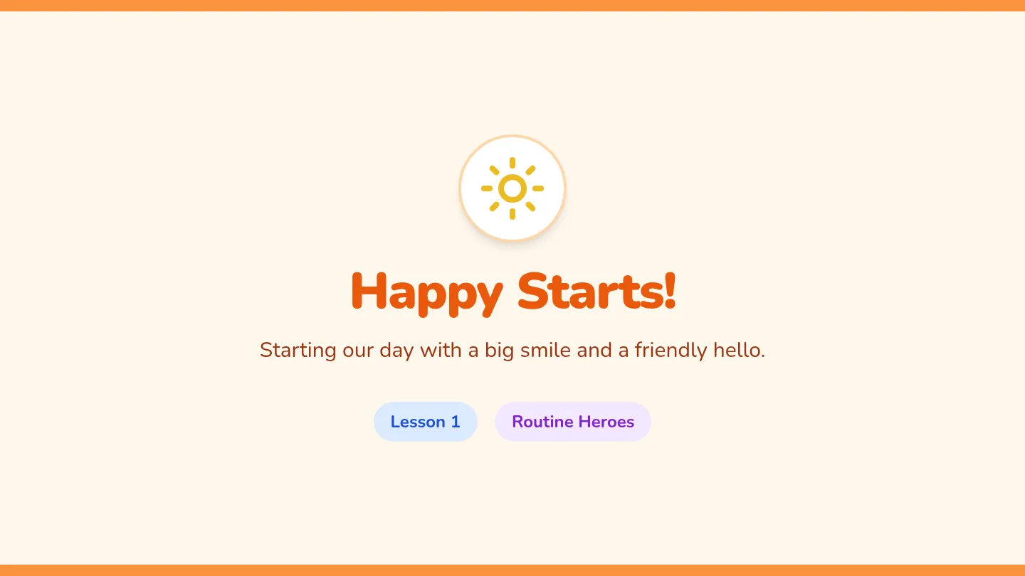 Happy Starts Slides