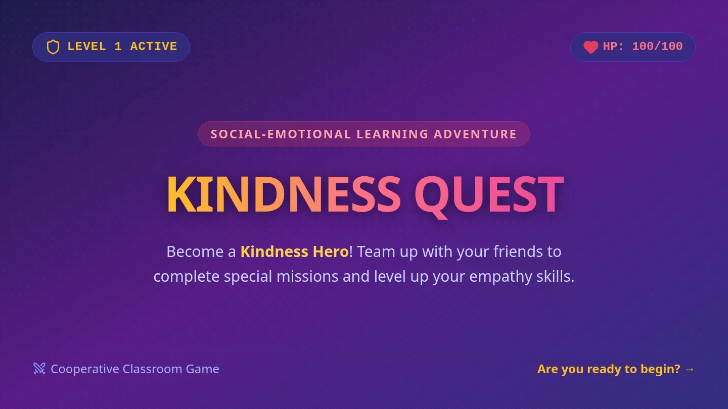 Kindness Quest Slides