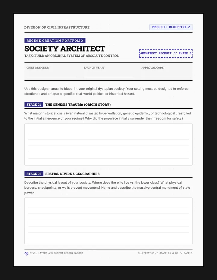 Society Architect Manual