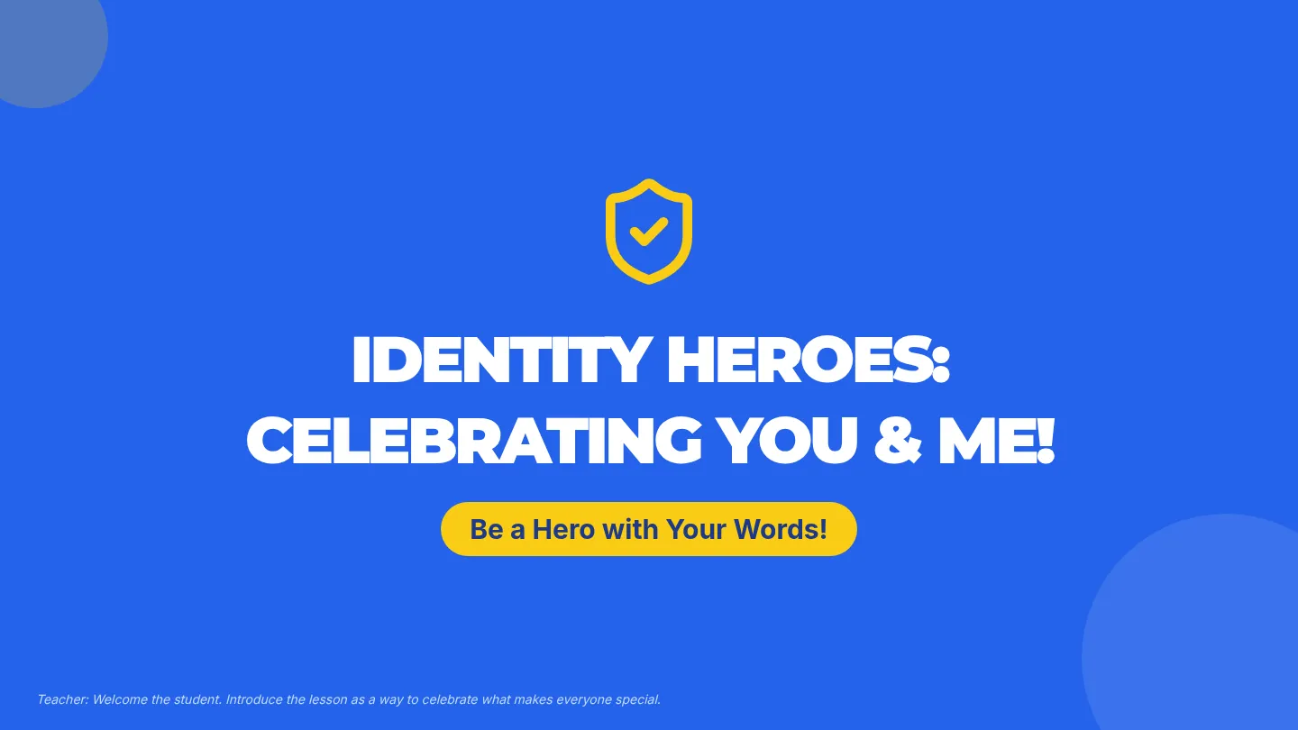 Identity Heroes Slide Deck