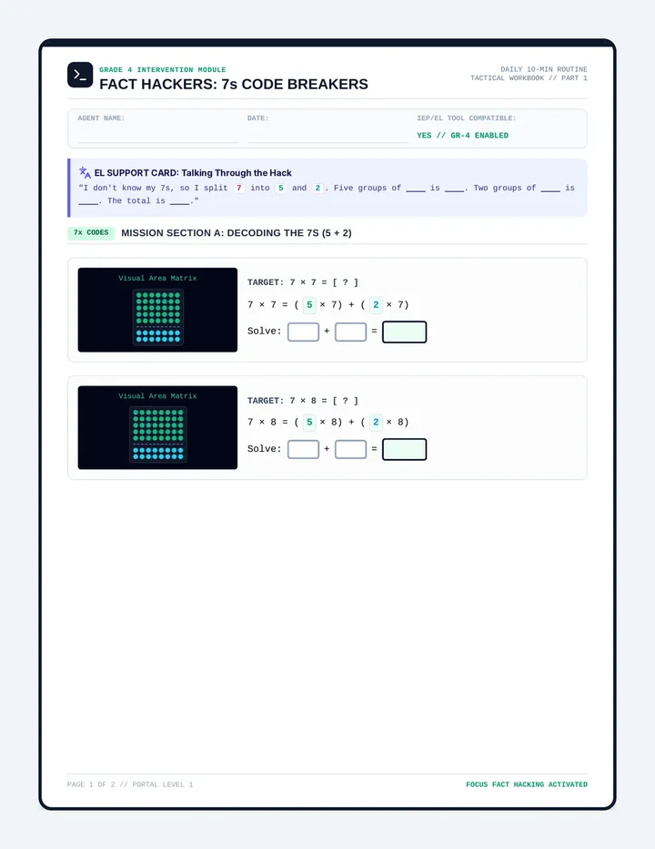 Fact Hackers Practice Worksheet