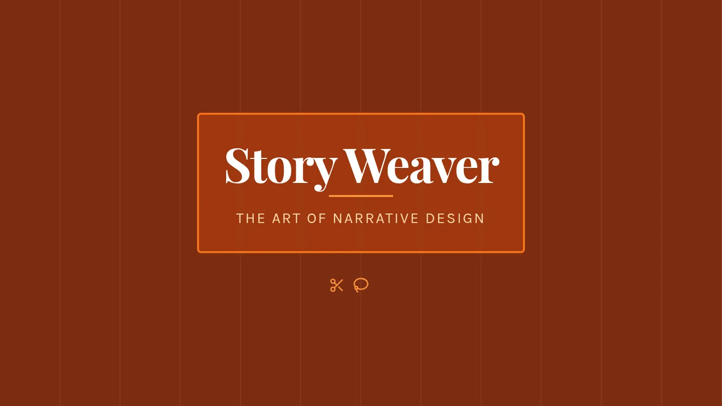 Story Weaver Slides