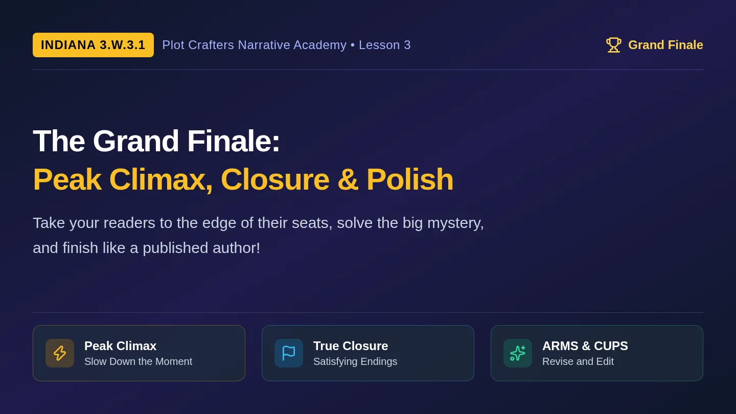 Grand Finale Slides