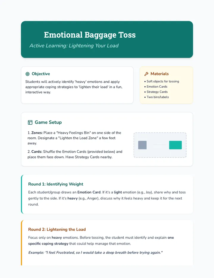 Baggage Toss Game Guide