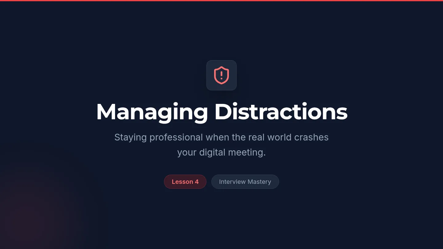 Distraction Defense Slides