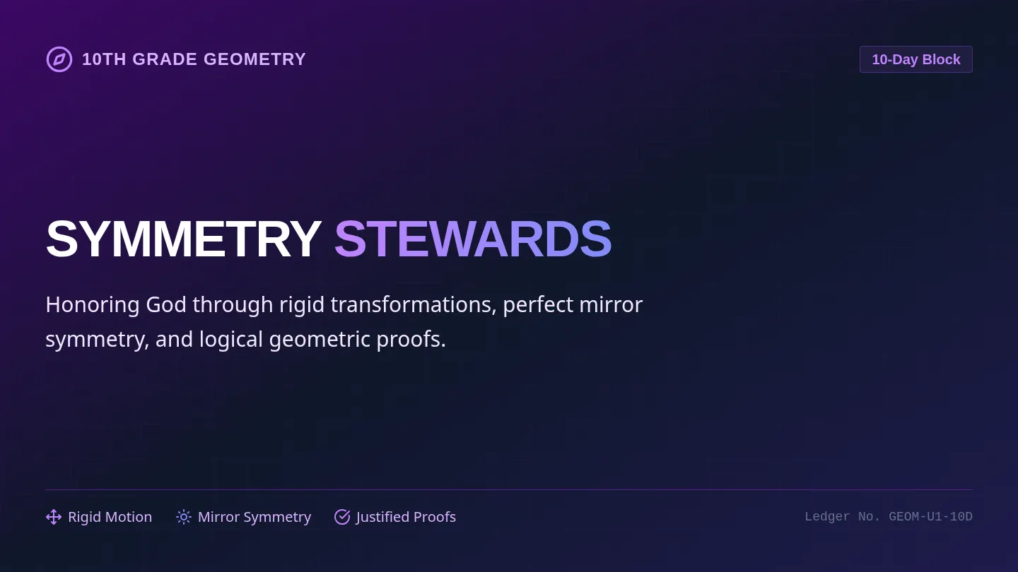 Symmetry Stewards Slides