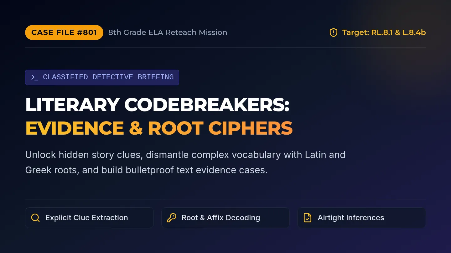 Evidence Cipher Slides