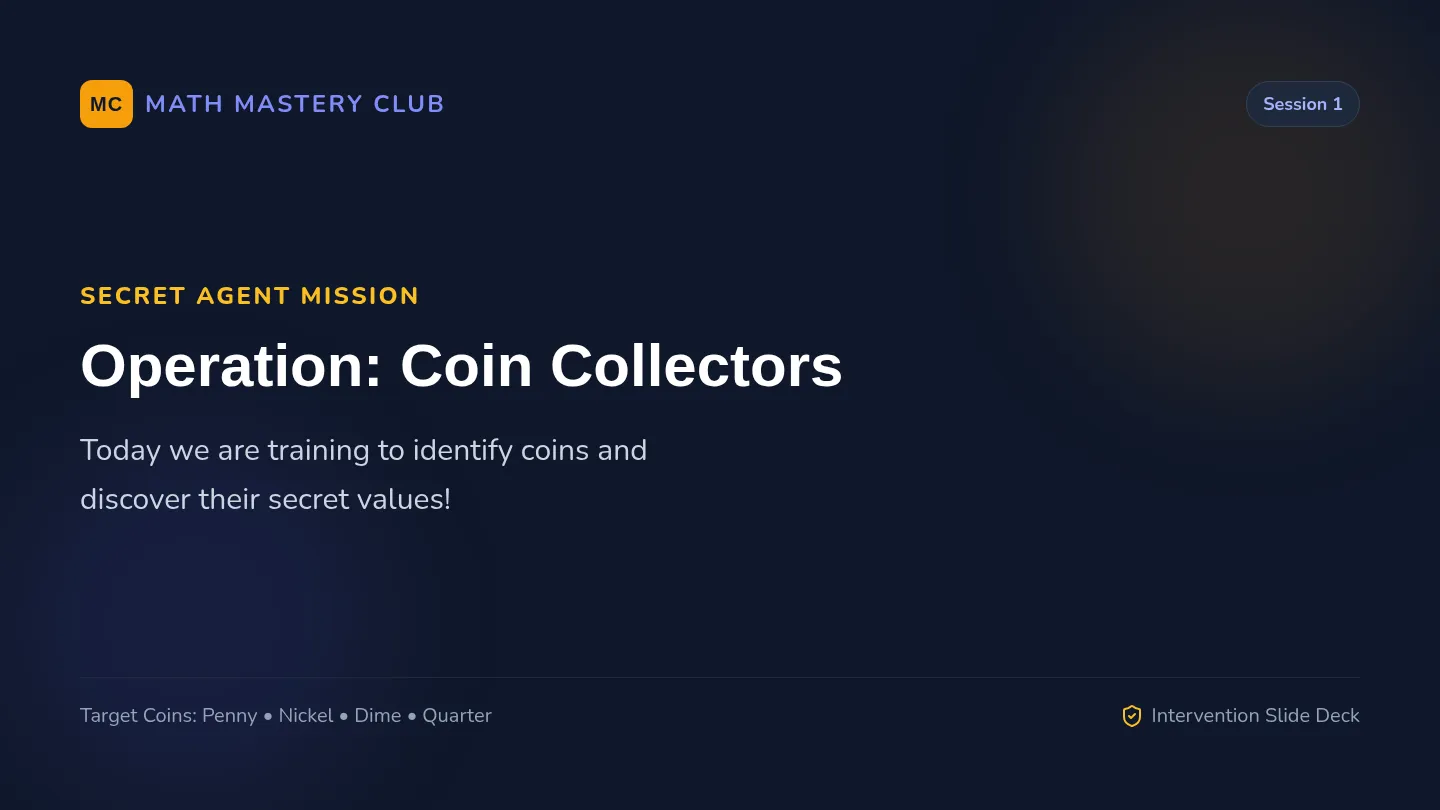 Coin Collectors Slides