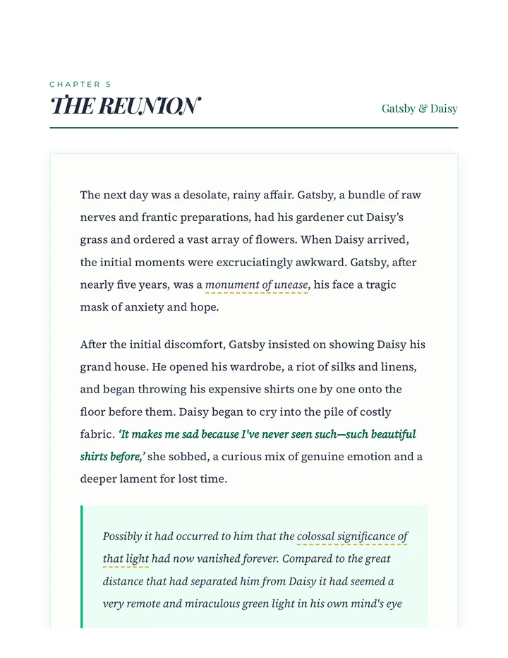 Chapter 5 Excerpt The Reunion