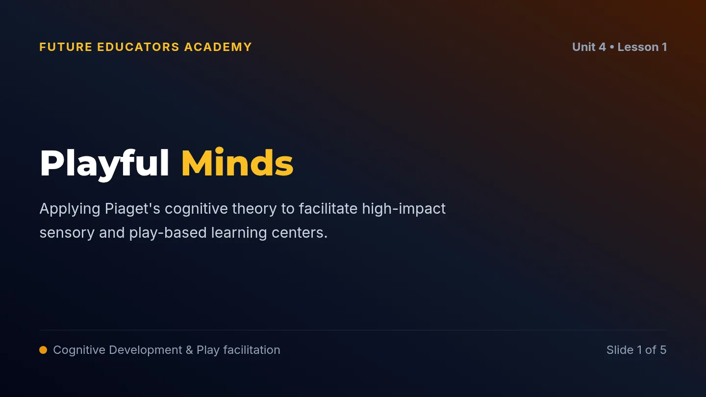 Playful Minds Slides