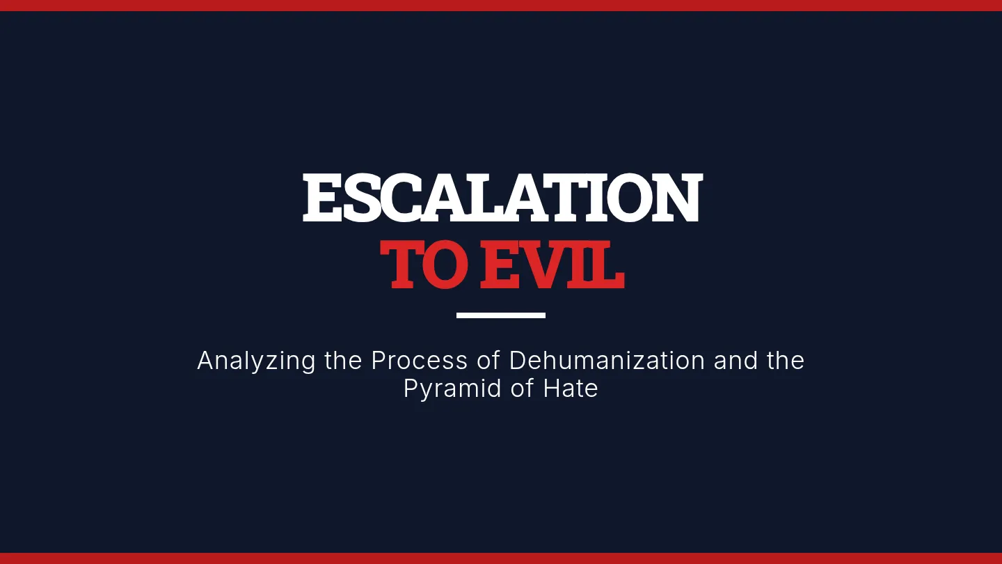 Escalation to Evil Slides