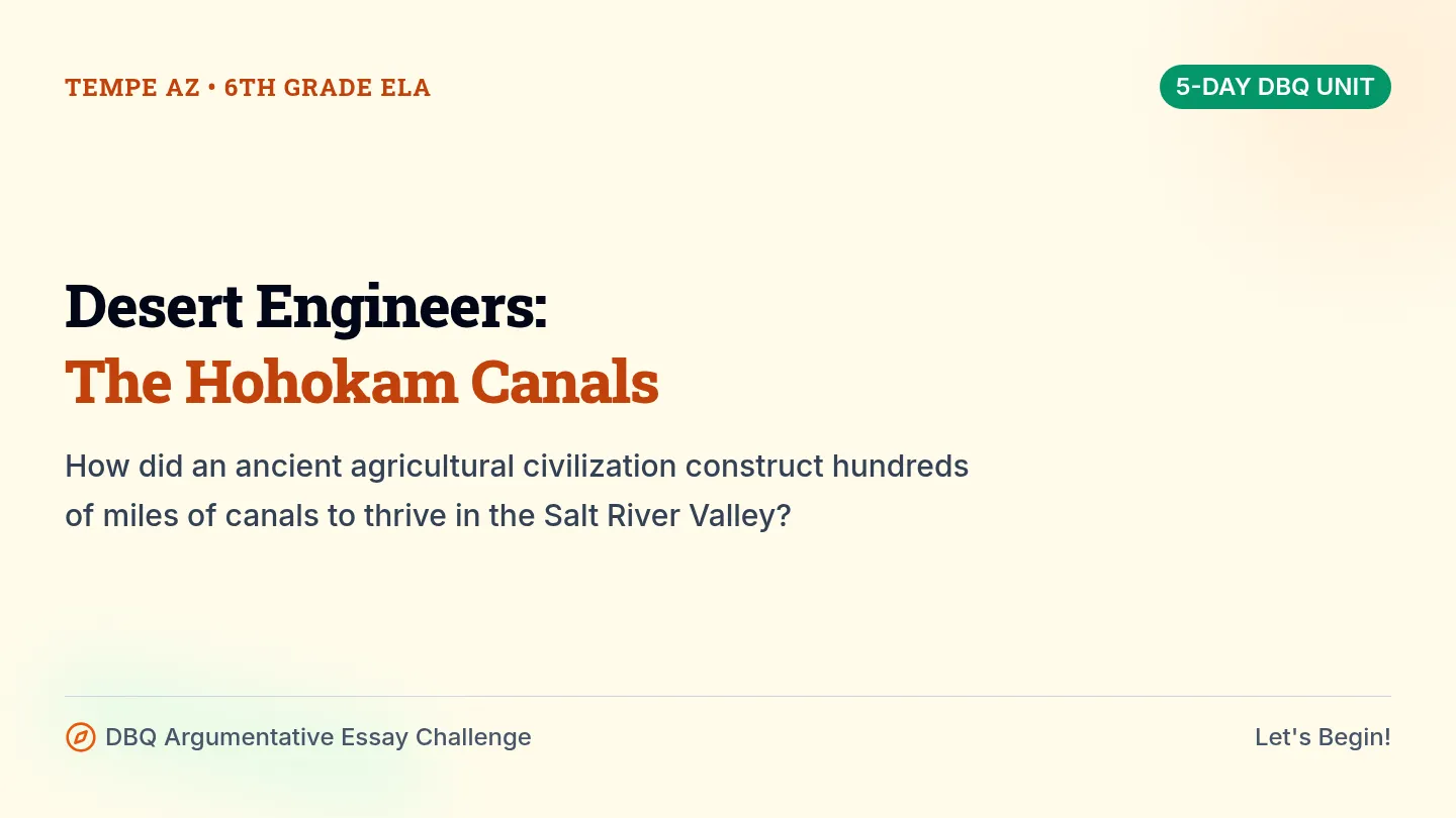 Hohokam DBQ Interactive Slides