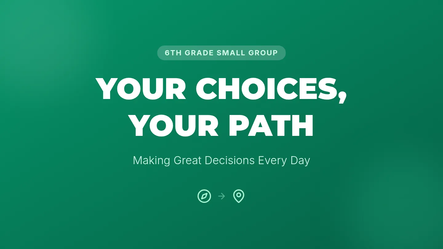 Your Choices Slide Deck Presentation