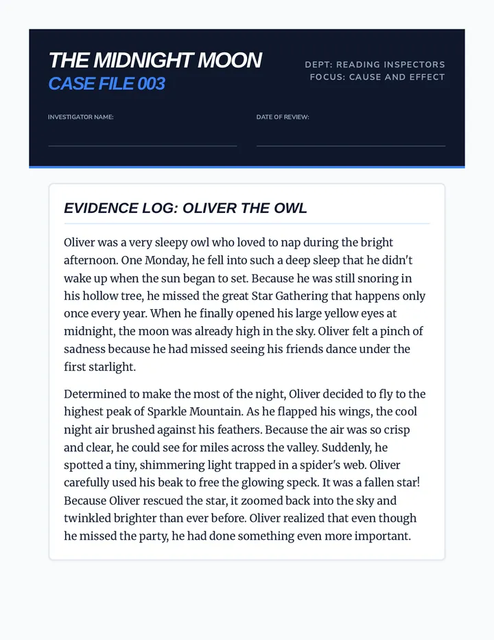 The Midnight Moon Case File