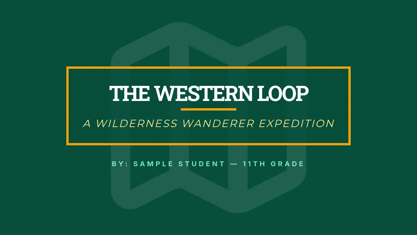Expedition Example Presentation