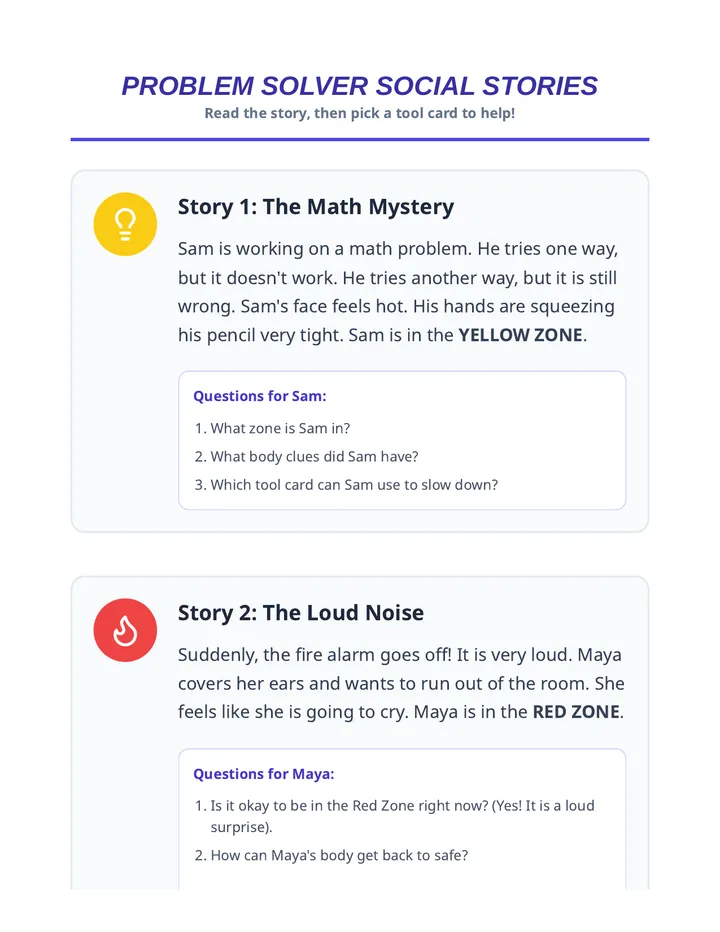 Problem Solver Stories