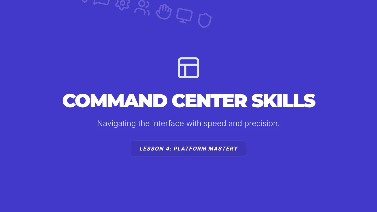 Command Center Slides