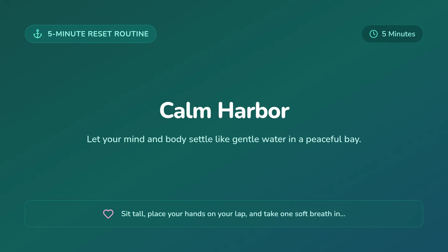 Calm Harbor Slides