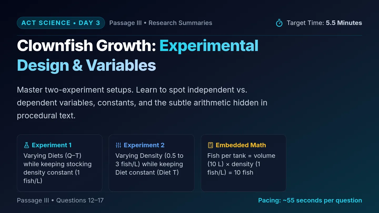 Clownfish Growth Slides