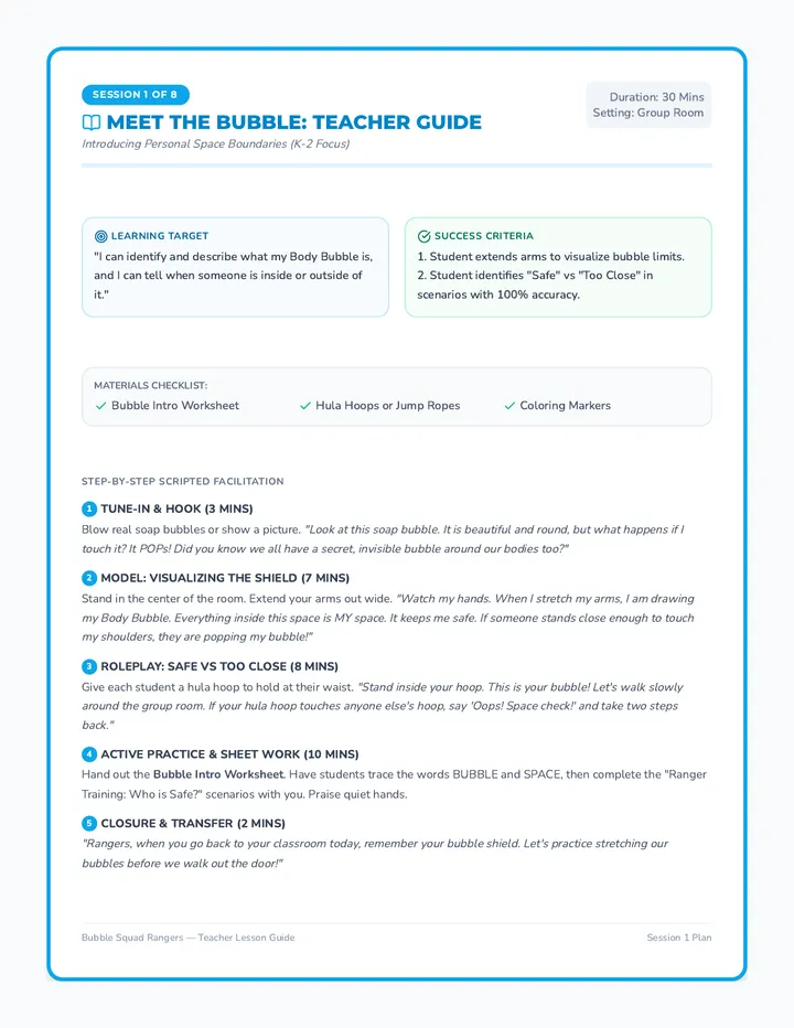 Meet the Bubble Guide