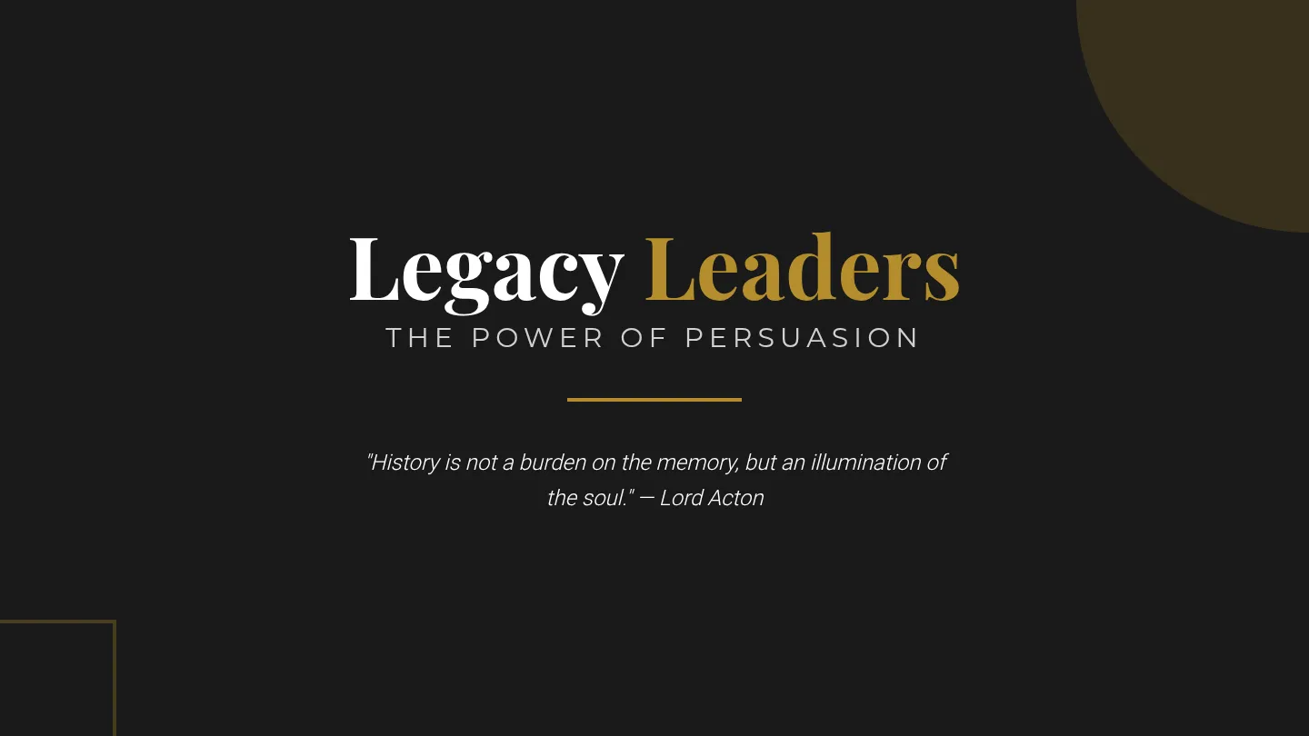 Legacy Slides Presentation