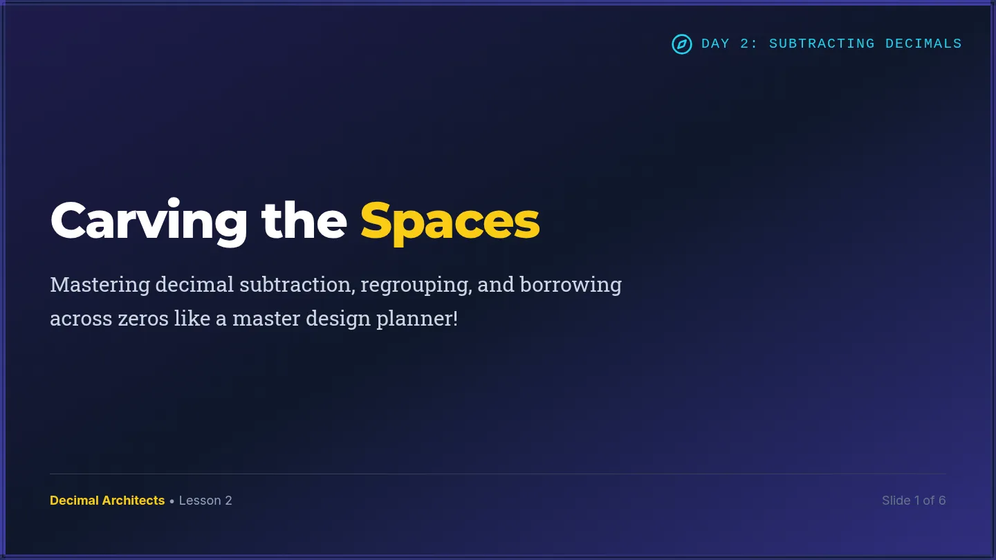 Carving Spaces Slides