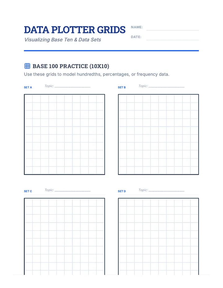 Data Plotter Grids page 1