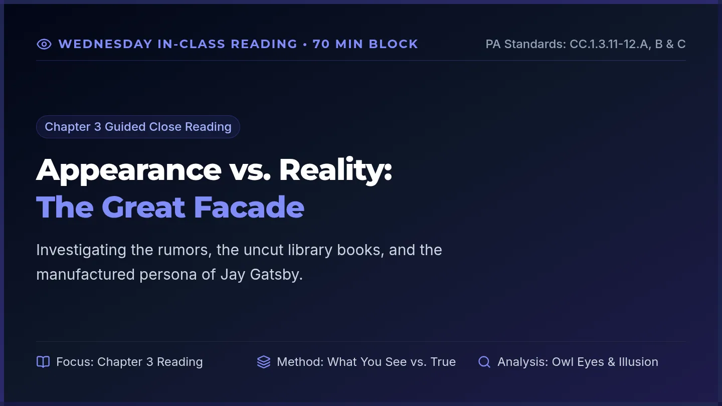 Appearance Reality Slides