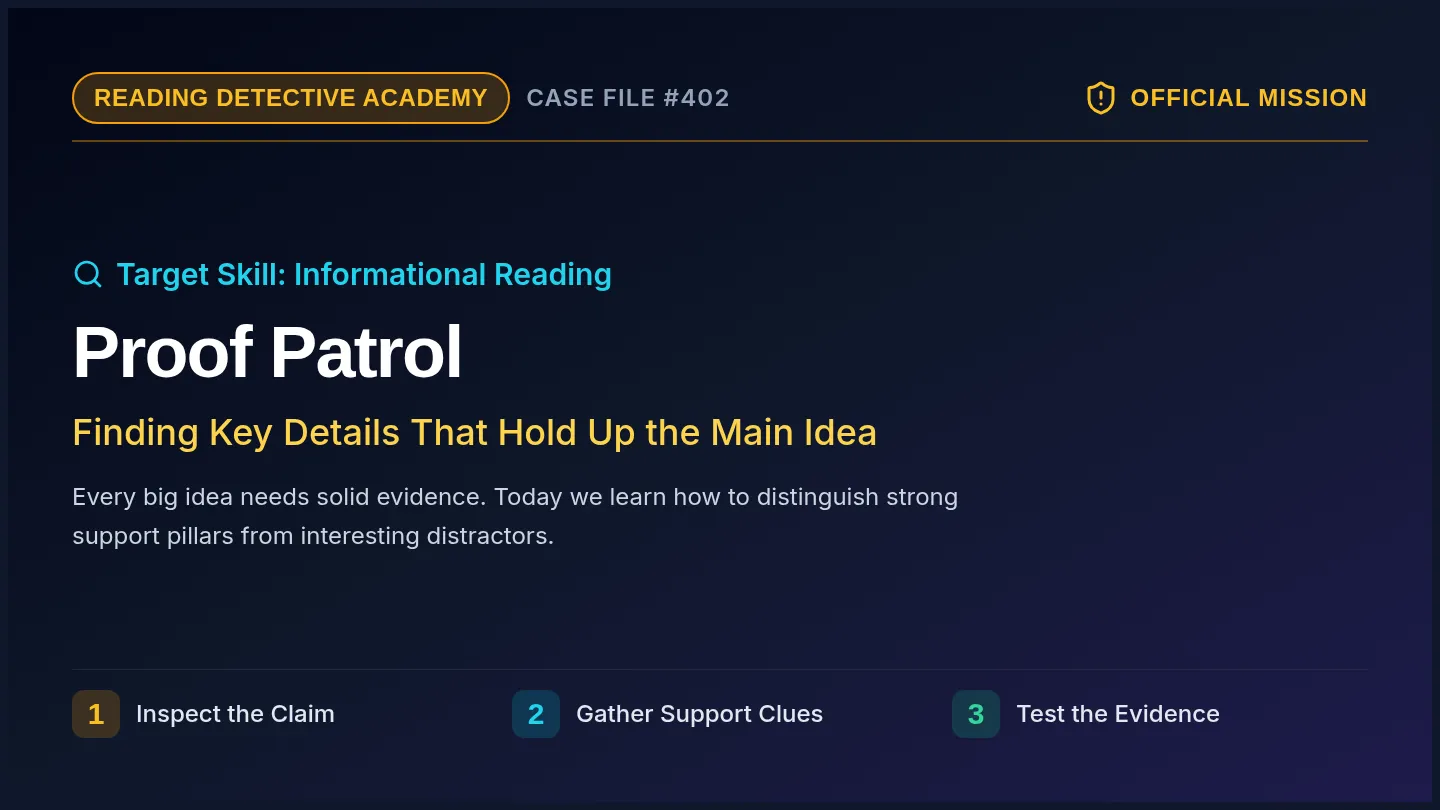 Proof Patrol Slides