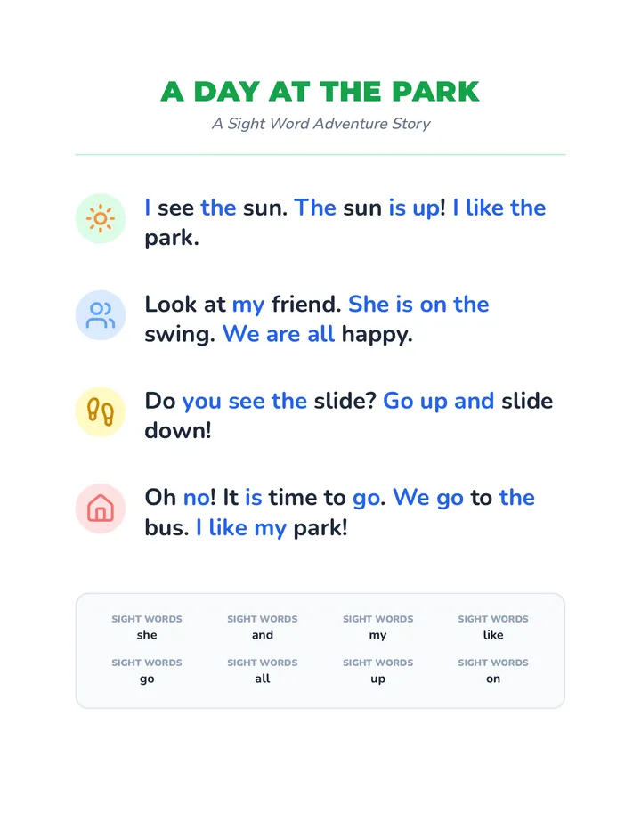 Park Story Reader