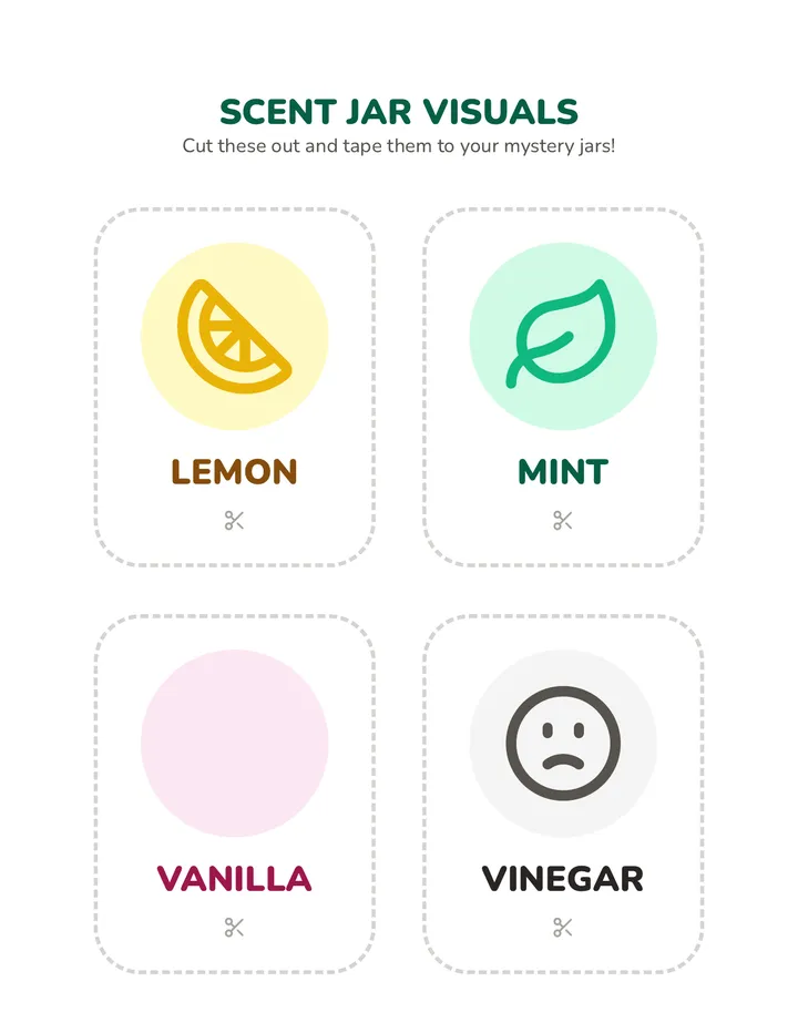 Squirrel Sniffers Scent Labels