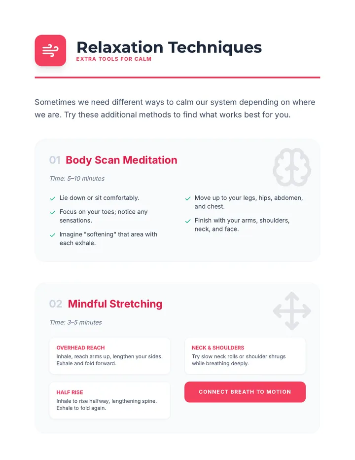 Relaxation Techniques Guide