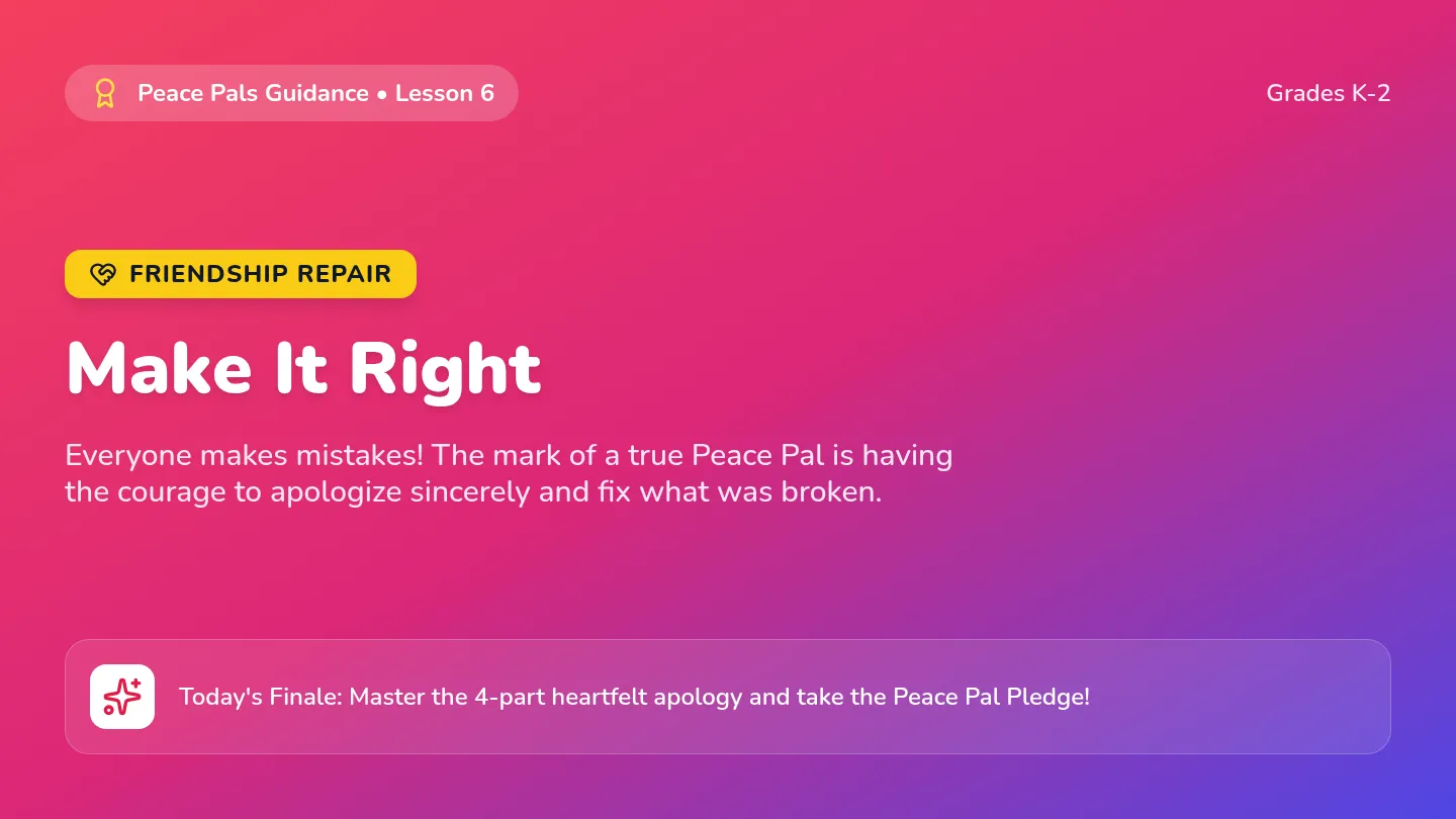 Make It Right Slides
