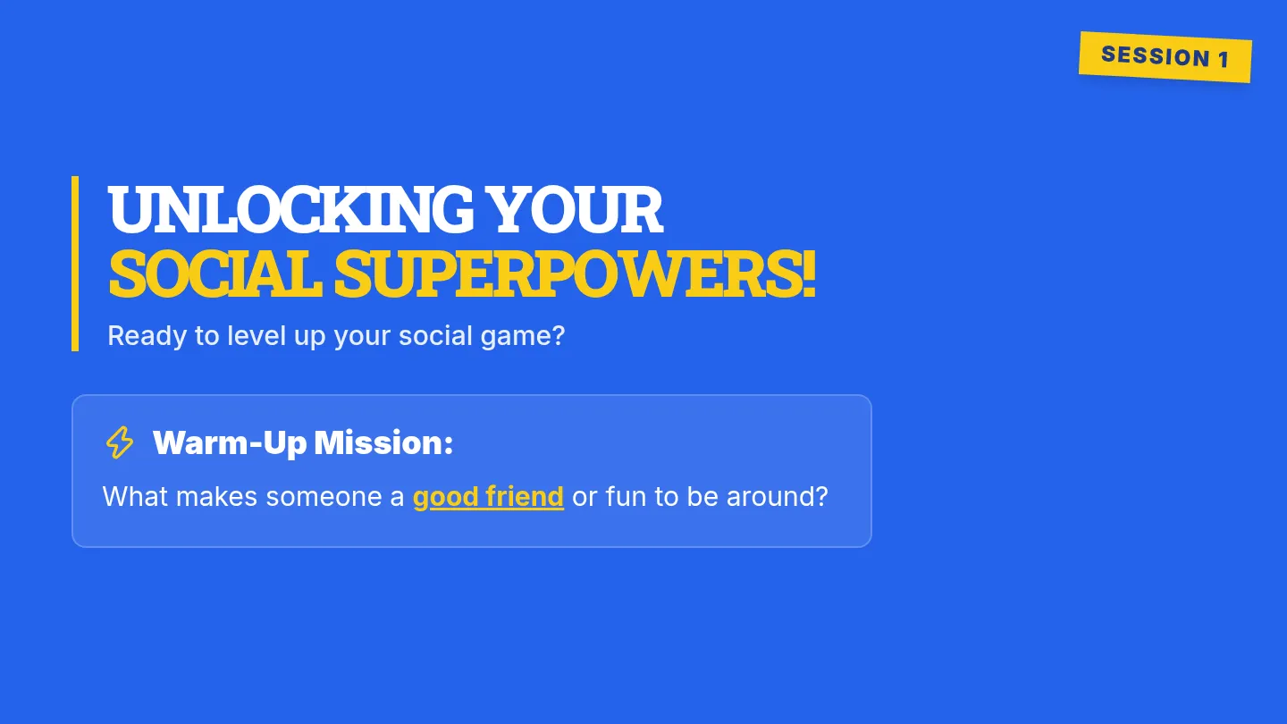 Social Superpowers Slides
