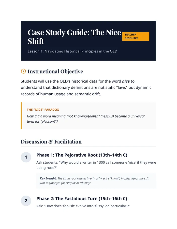 Nice Case Study Guide