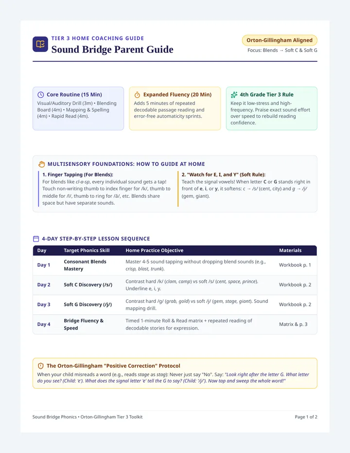 Sound Bridge Parent Guide